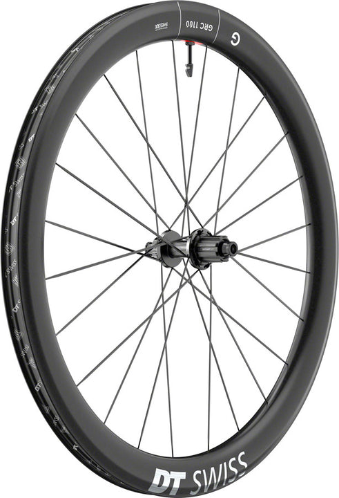Rueda trasera DT Swiss GRC 1100 DICUT 50 - 700c 12 x 142 mm Center-Lock N3W Ratchet EXP 36 BLK