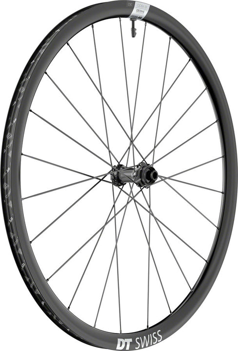Rueda delantera DT Swiss E 1800 Spline 30 - 650b 12 x 100 mm, Center-Lock, negra