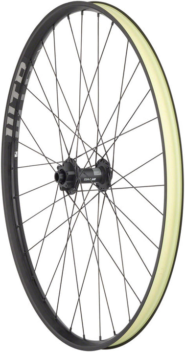 Ruedas de calidad DT 370 / WTB KOM i30 delantera - 29" 15 x 110 mm 6 tornillos BLK