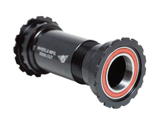 Wheels Manufacturing Thread Together BB86/92 Shimano Bottom Bracket Angular Contact Bearings BLK Threaded Cups