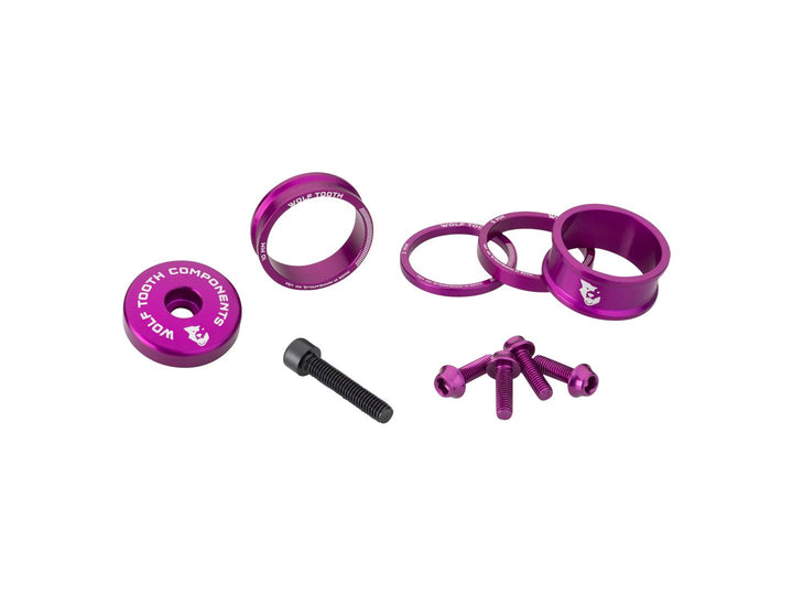 Kit de componentes anodizados Wolf Tooth - Morado