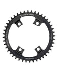 Wolf Tooth Shimano 110 Asymmetric BCD Chainring - 44t 110 Asymmetric BCD 4-Bolt Drop-Stop For Shimano Cranks BLK