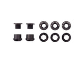 Juego de 1 perno para plato Wolf Tooth - Juego de 5 tornillos hexagonales dobles de 6 mm (negro)