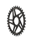 Plato de montaje directo Wolf Tooth de 30 dientes, montaje directo Shimano para bielas Boost, desplazamiento de 3 mm, requiere cadena Hyperglide+ de 12 velocidades, color negro.