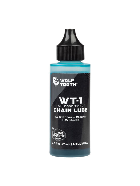 Lubricante para cadenas Wolf Tooth WT-1 para todas las condiciones - 2 oz