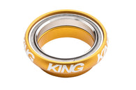 Chris King AeroSet Headset Upper Cup Bearing - 1-1/2" Matte Gold 50th Anniversary