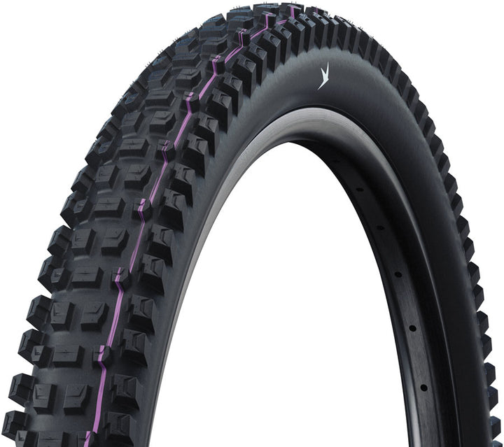 Schwalbe Albert Tire - 29 x 2.50 Tubeless Folding Black Evolution Line Trail Pro Addix Ultra Soft Radial E-50