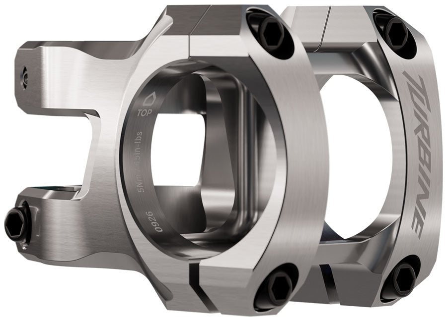 RaceFace Turbine Stem - 40mm 35mm Clamp +/-0 1 1/8" Silver