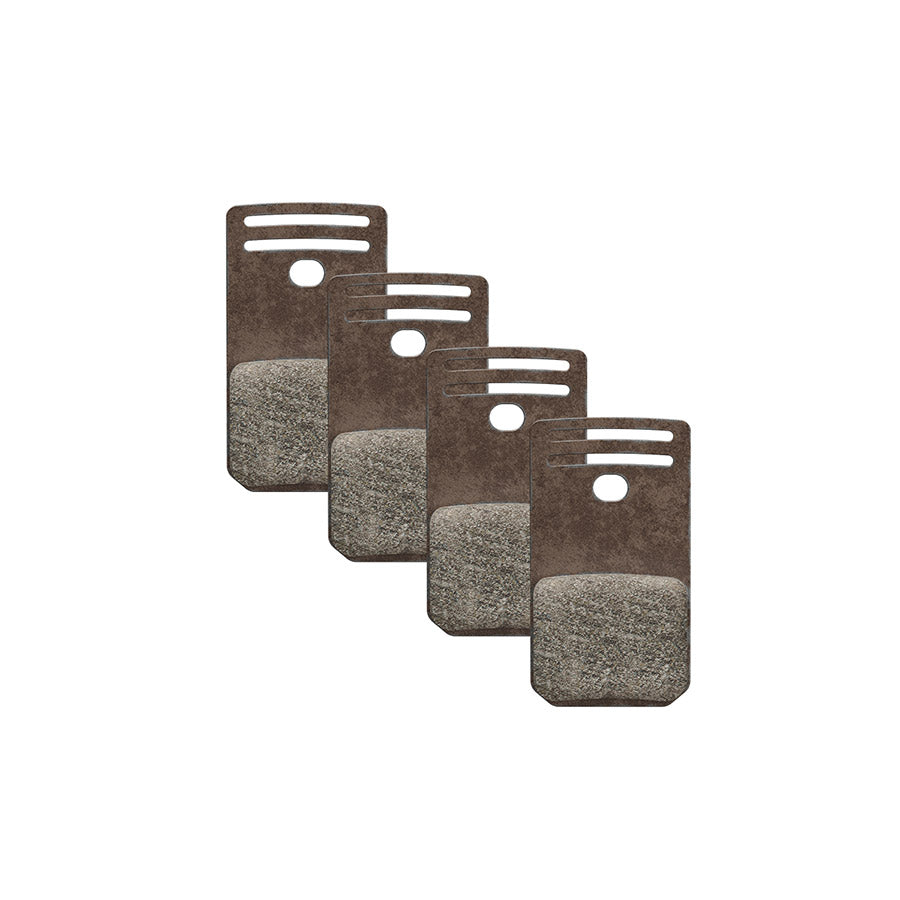 Magura MDP 13 Silver Disc Brake Pads Shape: Magura Gustav Pro Organic Pair