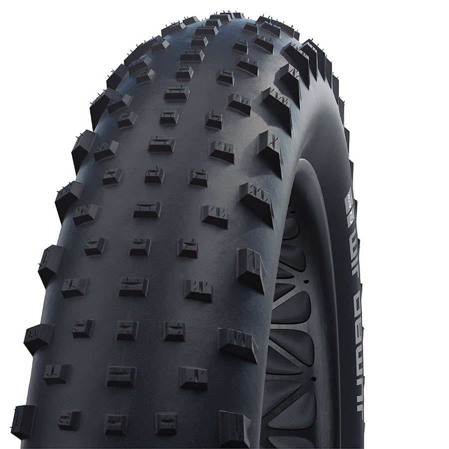Schwalbe Jumbo Jim Performance Fat Bike Tire 26"x4.00 Clincher Folding Addix 67TPI Black