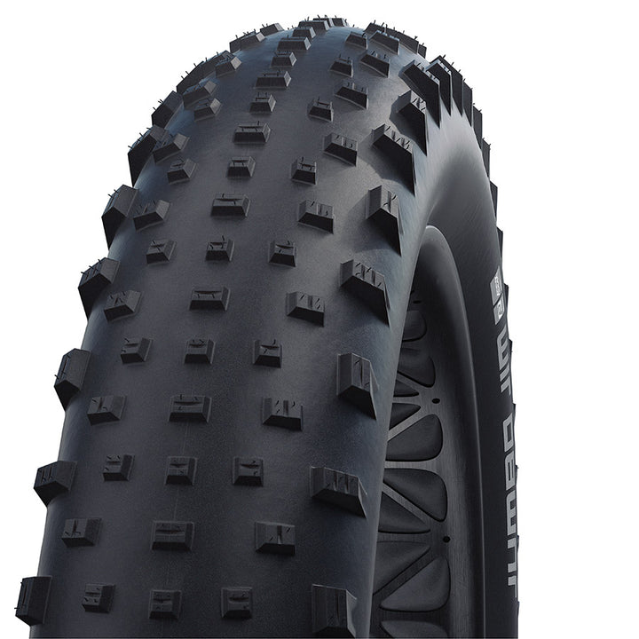Schwalbe Jumbo Jim Performance Fat Bike Tire 26"x4.00 Clincher Folding Addix 67TPI Black