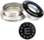 Enduro HDK-0010 Maxhit Zero-Stack/External Cup Headset Kit - ZS44/28.6 Upper | EC44/40 Lower Angular Contact Bearings Tapered BLK