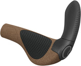 Ergon GP4 Evo BioKork Grips - Lock-On Small Black/Tan