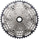 Shimano Deore CS-M7200-12 Cassette - 12-Speed 10-51t Hyperglide+ Micro Spline Silver/BLK