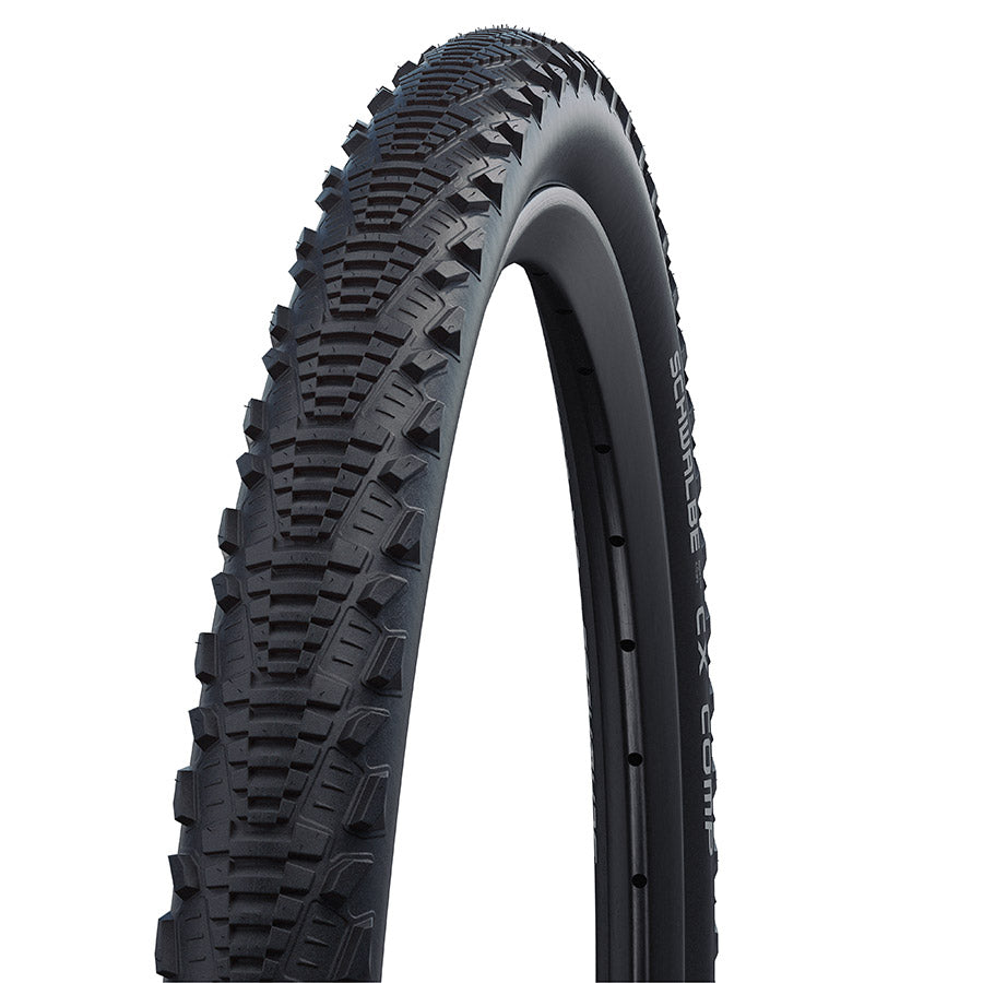 Schwalbe CX Comp Gravel Tire 700x38C Wire Clincher SBC K-Guard 50TPI Black