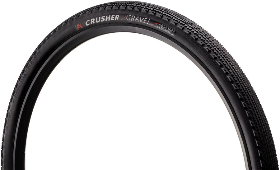 Kenda Crusher Tire - 700 x 45 Tubeless Folding Black Race Pace K-Series