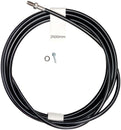 Magura Hydraulic Brake Hose - 2500mm Straight Line Fitting Black