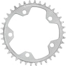 Wolf Tooth 110 BCD Cyclocross Road Chainring - 38t 110 BCD 5-Bolt Drop-Stop B Raw Silver