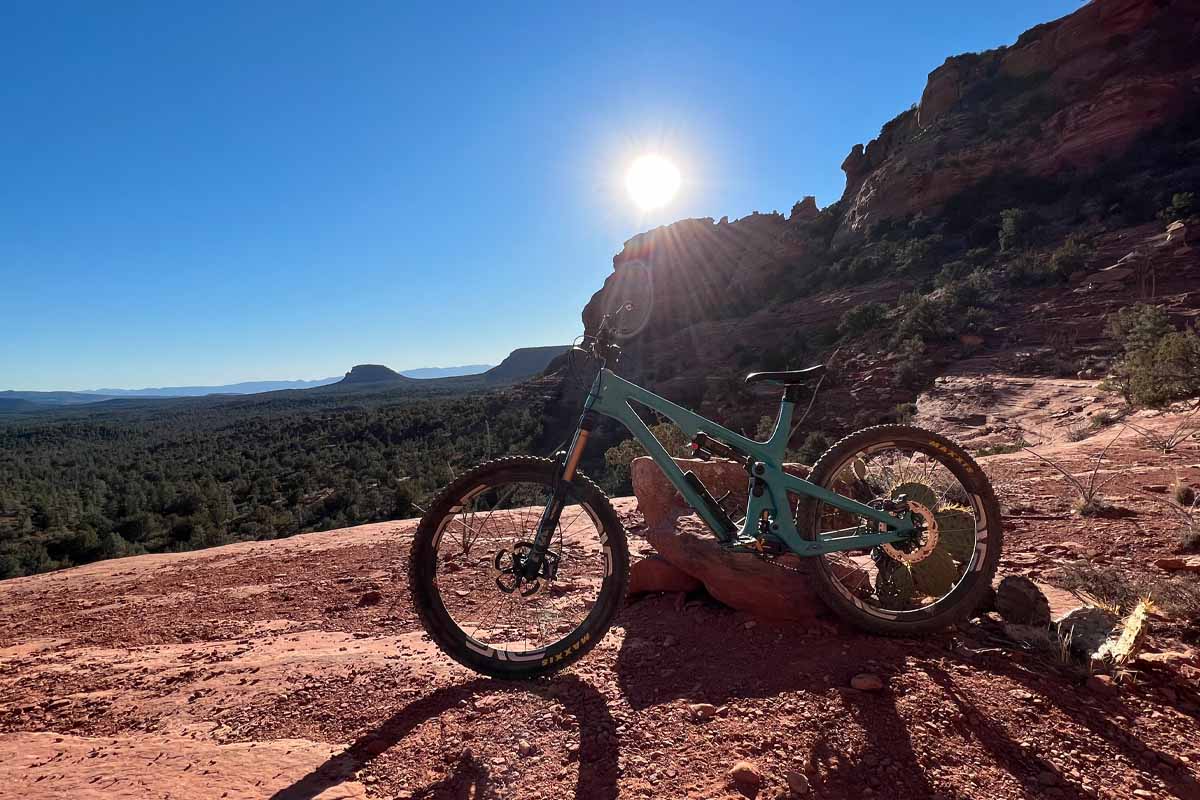 Mescal mountain bike trail Sedona, AZ
