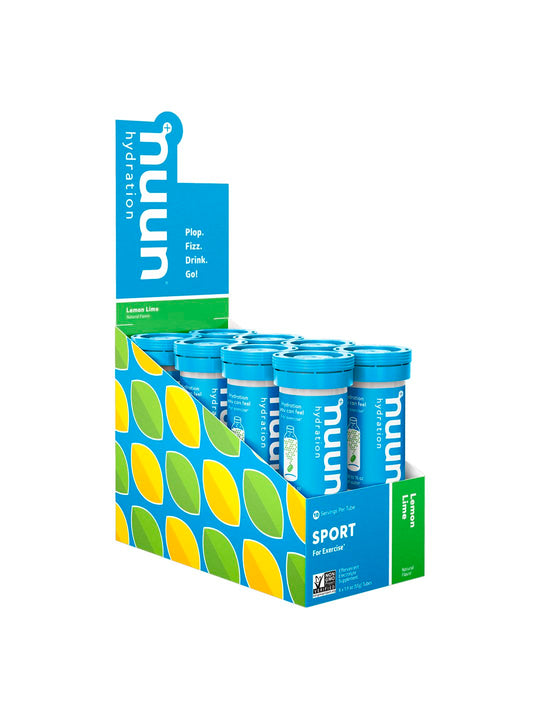 Suplemento Nuun Sport Limón Lima (paquete de 8)