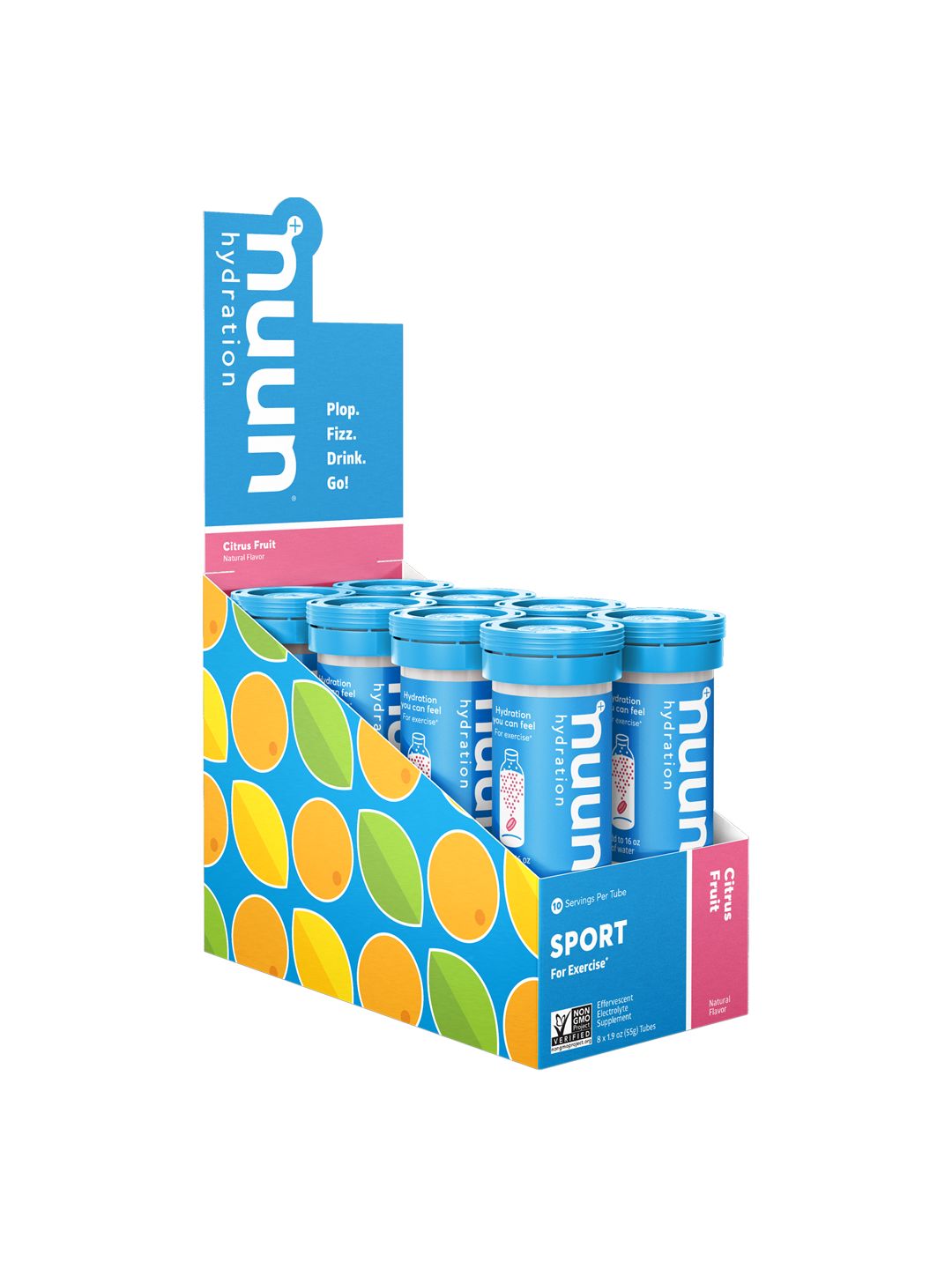 Suplemento Nuun Sport Citrus Fruit (paquete de 8)