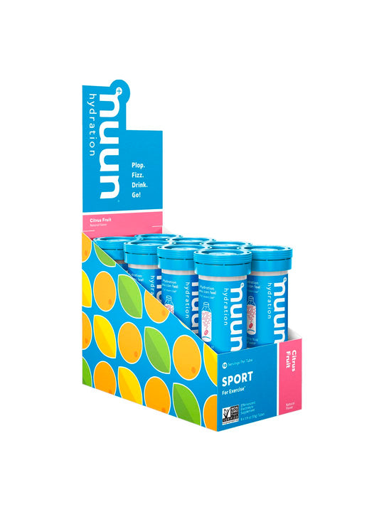Suplemento Nuun Sport Citrus Fruit (paquete de 8)