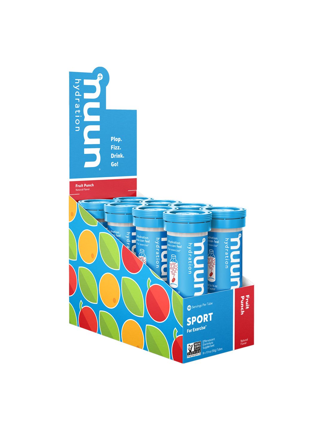Suplemento Nuun Sport Fruit Punch (paquete de 8)