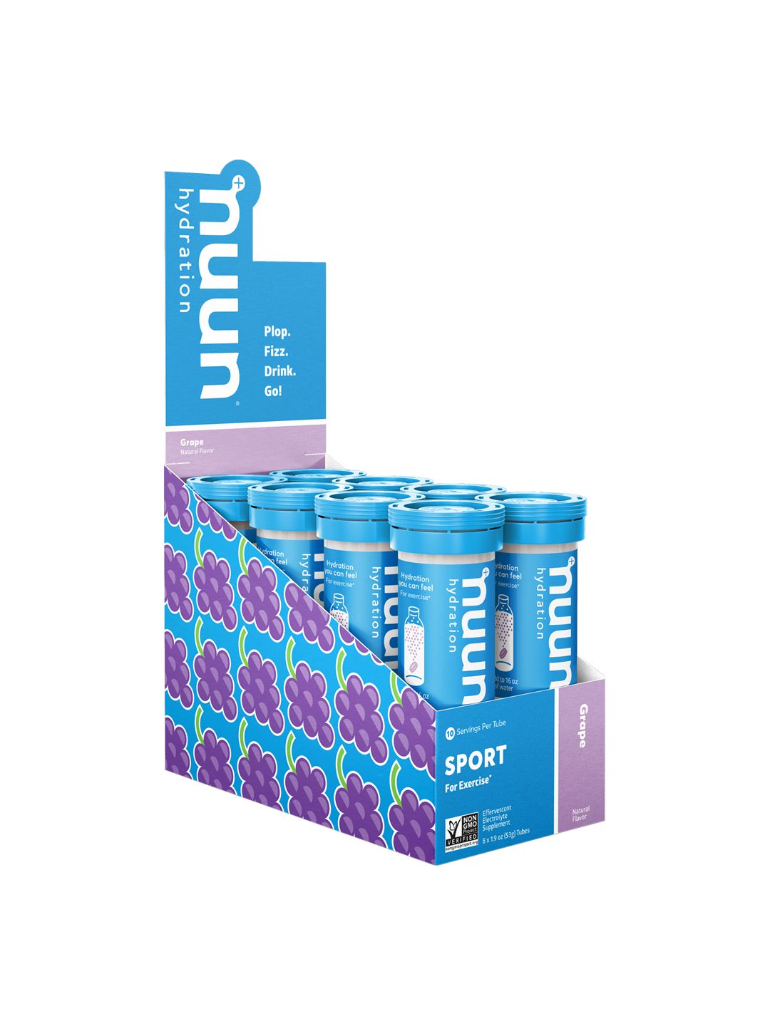 Suplemento Nuun Sport Grape (paquete de 8)