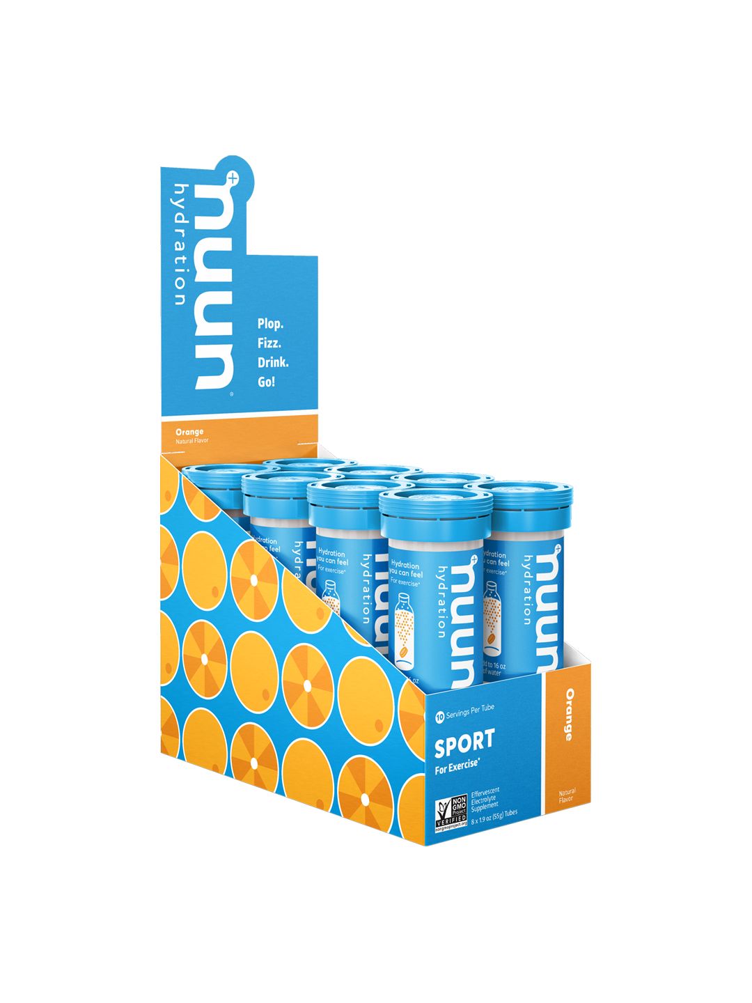 Suplemento Nuun Sport Naranja (paquete de 8)