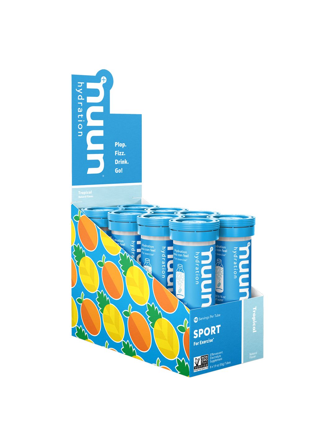 Suplemento Nuun Sport Fruta Tropical (8 unidades)
