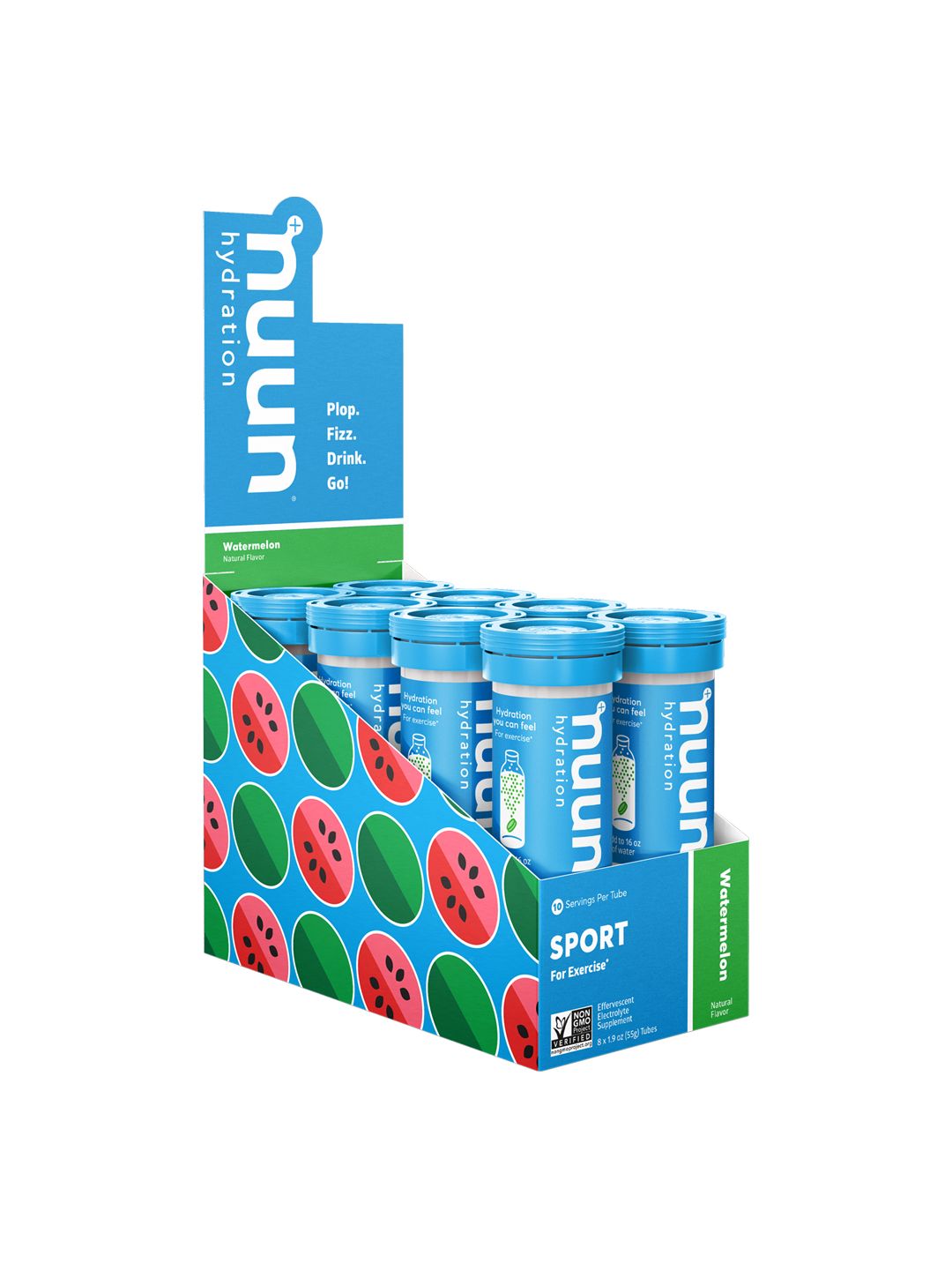 Suplemento Nuun Sport Sandía (paquete de 8)