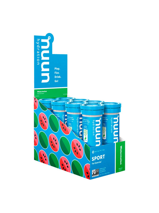 Suplemento Nuun Sport Sandía (paquete de 8)