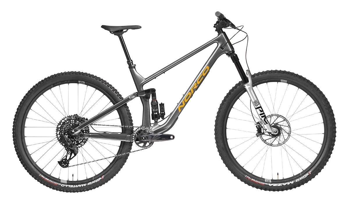 2023 Norco Optic C AXS in Grey/Gold